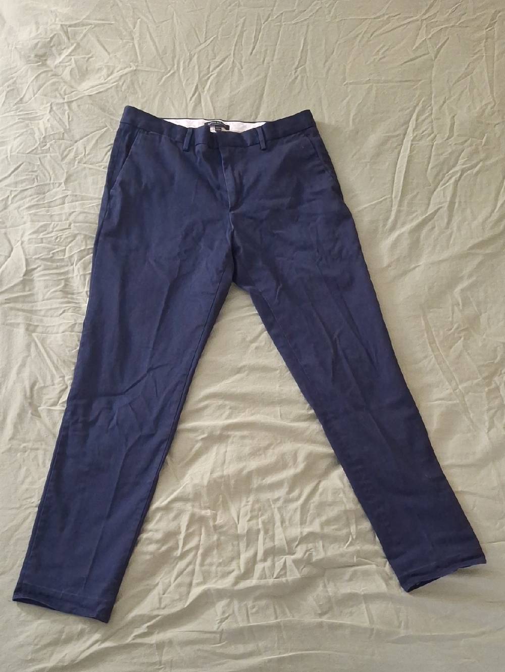 Banana Republic Navy Blue Men's Chinos